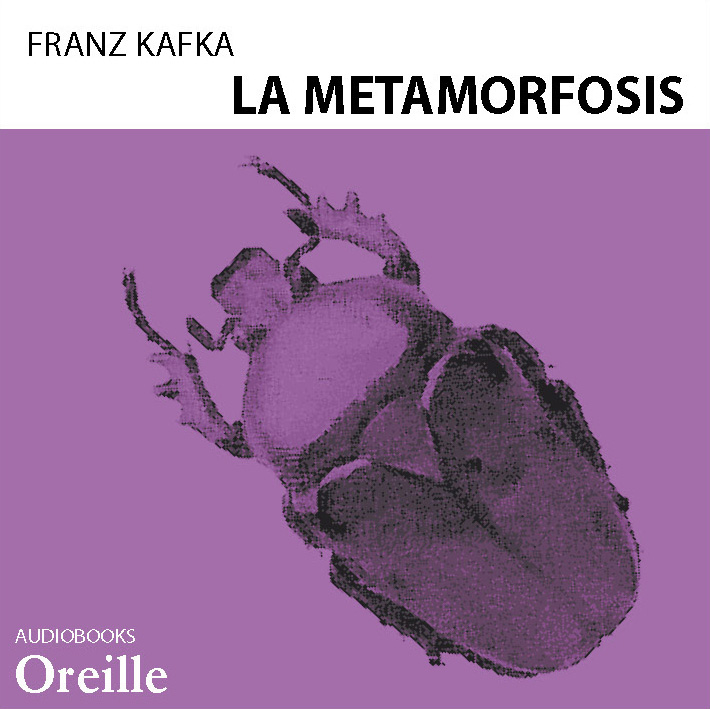 carátula audiolibro LA METAMORFÓSIS de FRANZ KAFKA